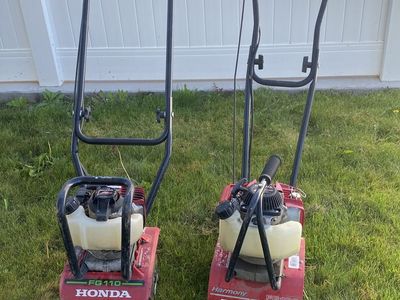 2 small Honda Roter tillers