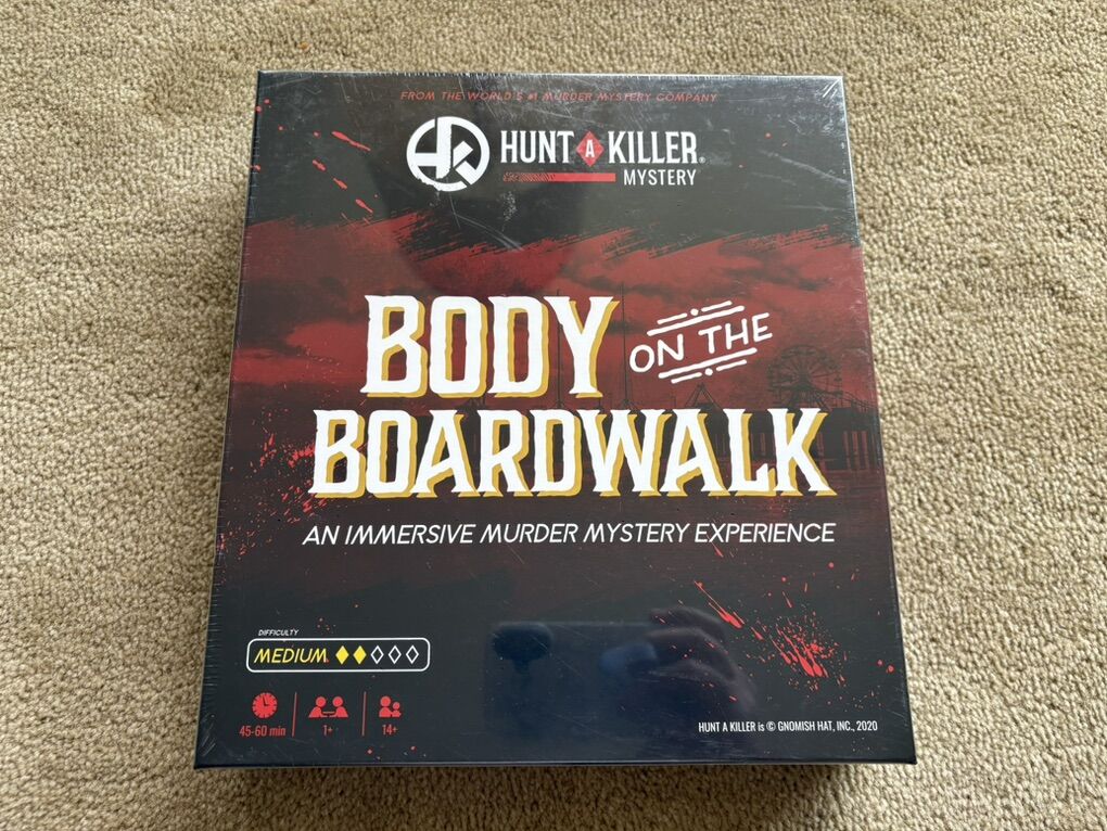 NEW Hunt a Killer: Body on the Boardwalk Game