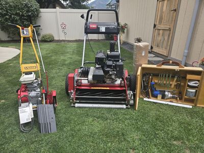 Toro Greens Mower, and Edger