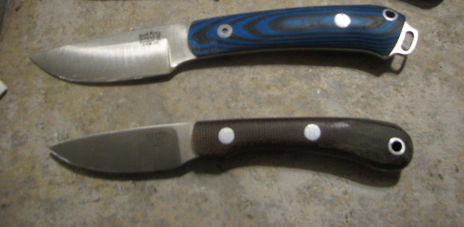 Bark River fixed blades- Pro Scalpel II and Mini Fox River