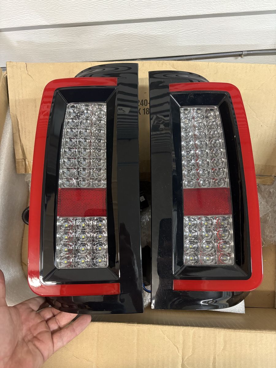 Aftermarket LED Tail Lights 07-14 Chevy Silverado 2500HD 3500HD