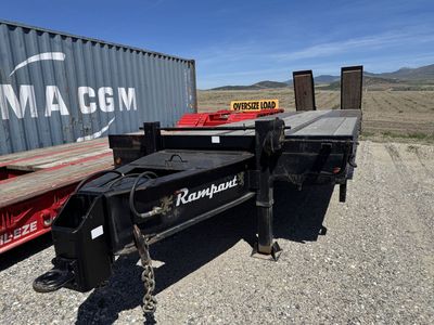 Rampant Heavy Duty Equipment Trailer with Ramps