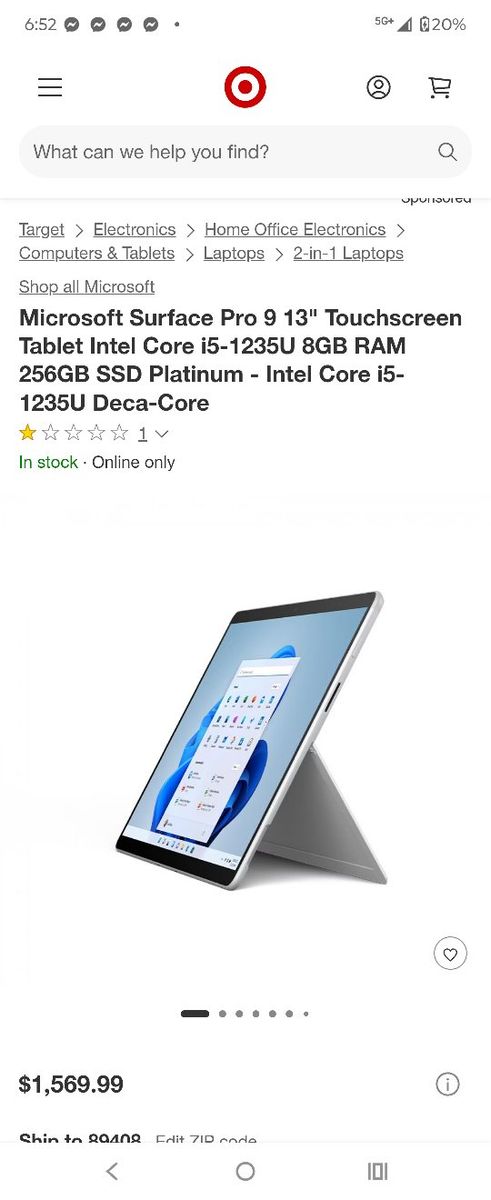 Microsoft surface pro 9