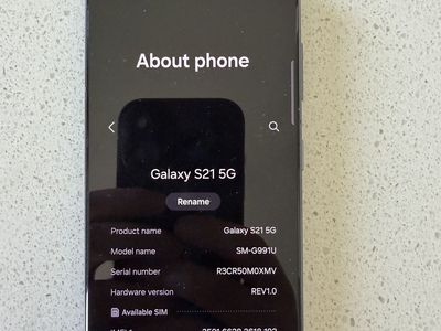 Galaxy S21 5G