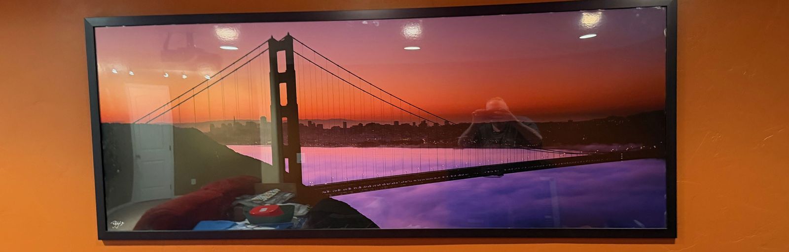 6' Long Limited Edition Golden Gate Bridge Picture