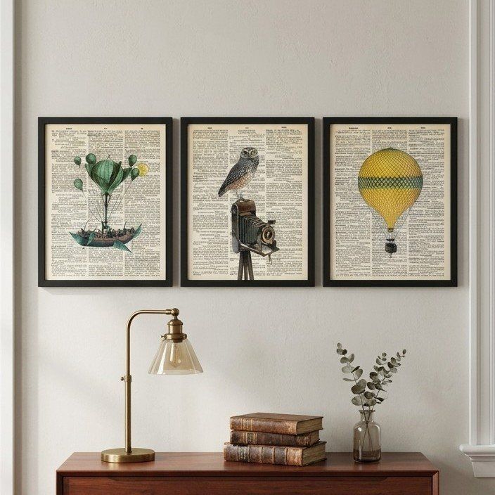 Trio of Steampunk Art