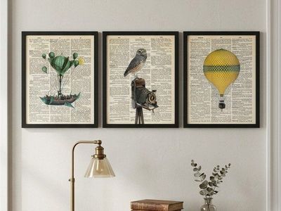 Trio of Steampunk Art