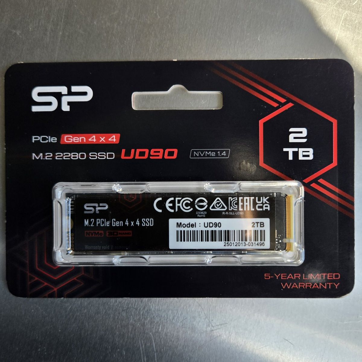 silicone power ud90 nvme m.2 2TB ssd