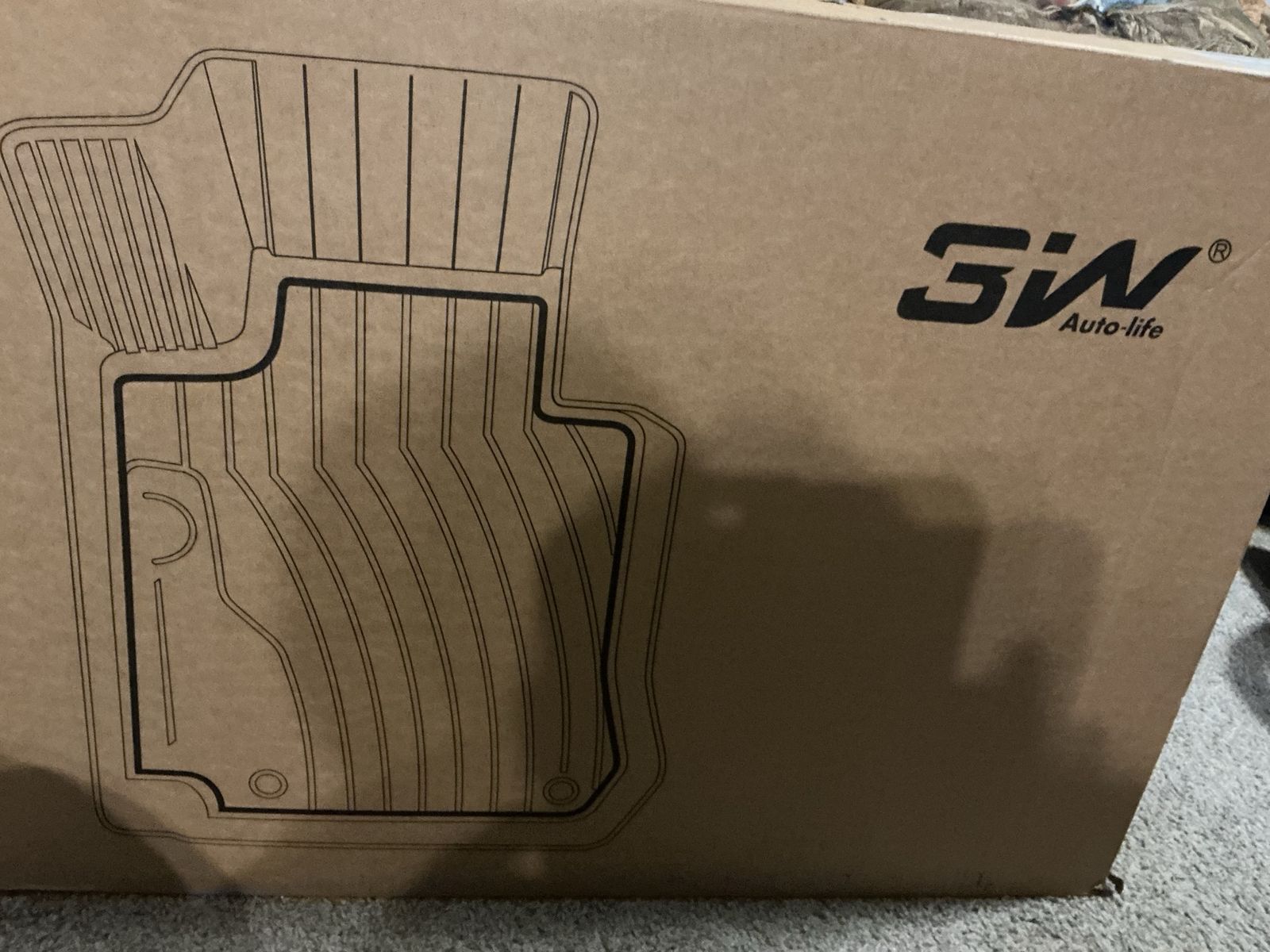 3W All-Weather Floor Mats for Mercedes CLA / GLA
