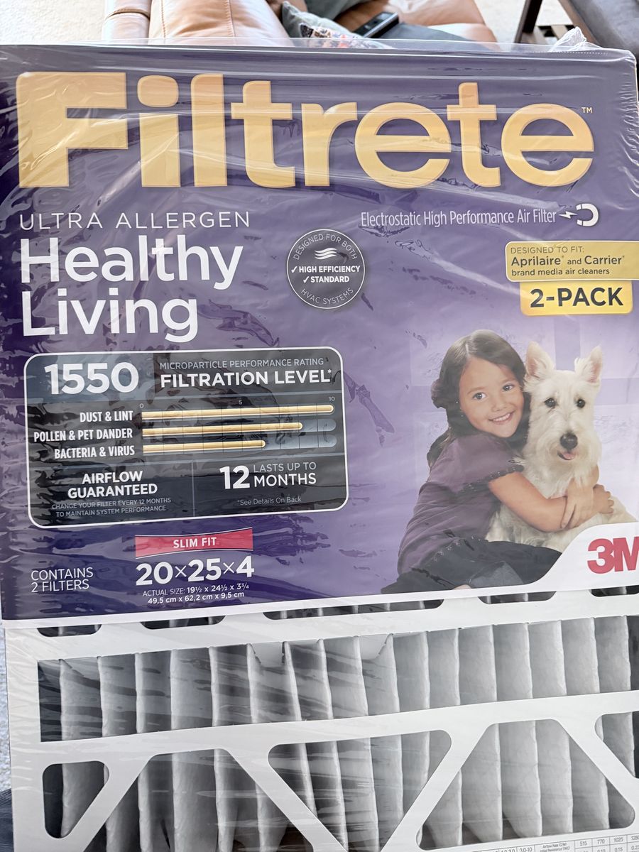 Filtrete Healthy Living Air Filter