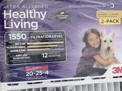 Filtrete Healthy Living Air Filter