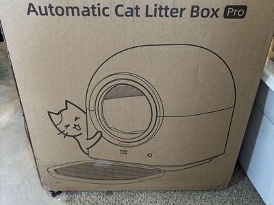 HHOLOVE Automatic Cat Litter Box Pro (Model CL-TYW) Self-Cleaning