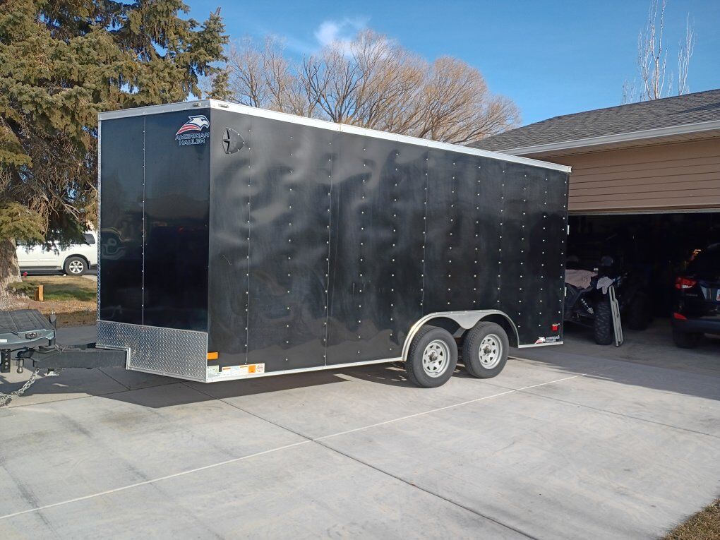 enclosed trailer