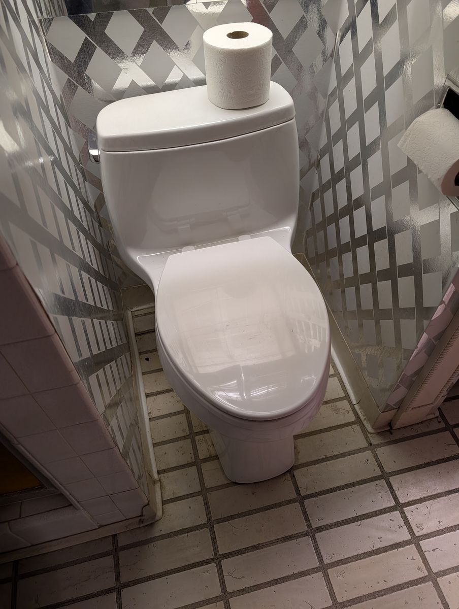 Kohler 1.28 gpf elongated single piece toilet (read description)