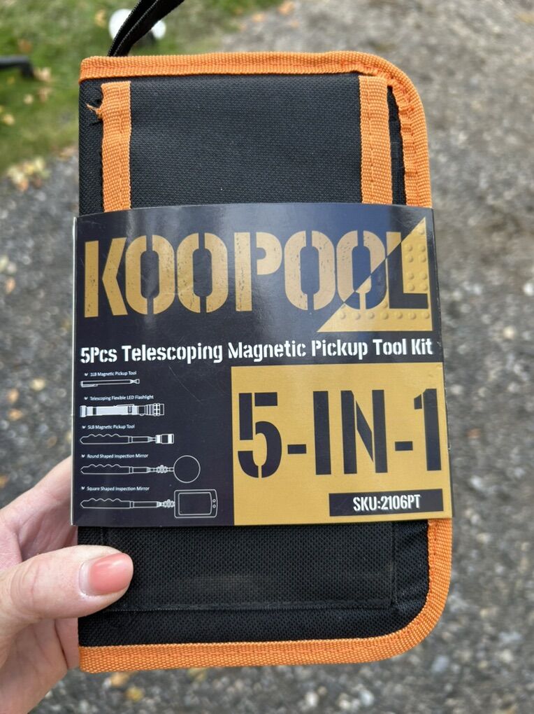 New Magnetic Telescoping Five In One Tool Kit