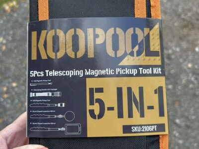 New Magnetic Telescoping Five In One Tool Kit