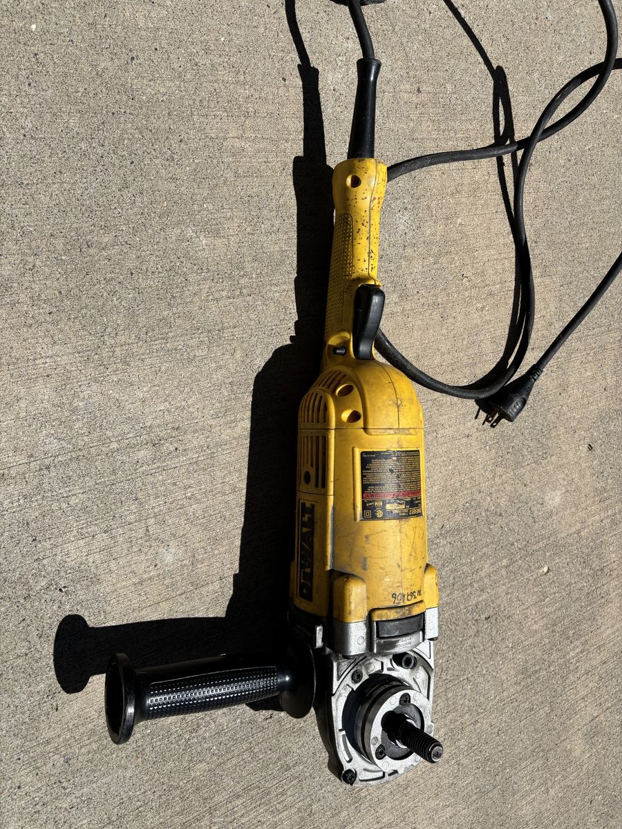 DeWalt angle grinder 8” 100v / used