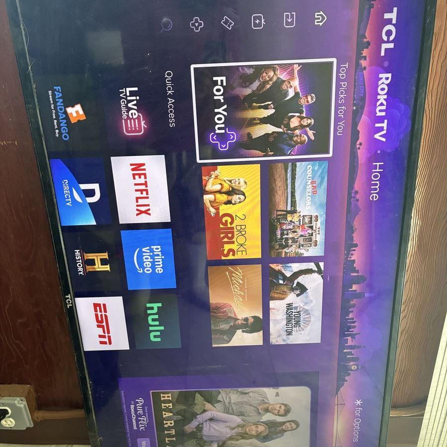 49” TCL Roku Smart TV