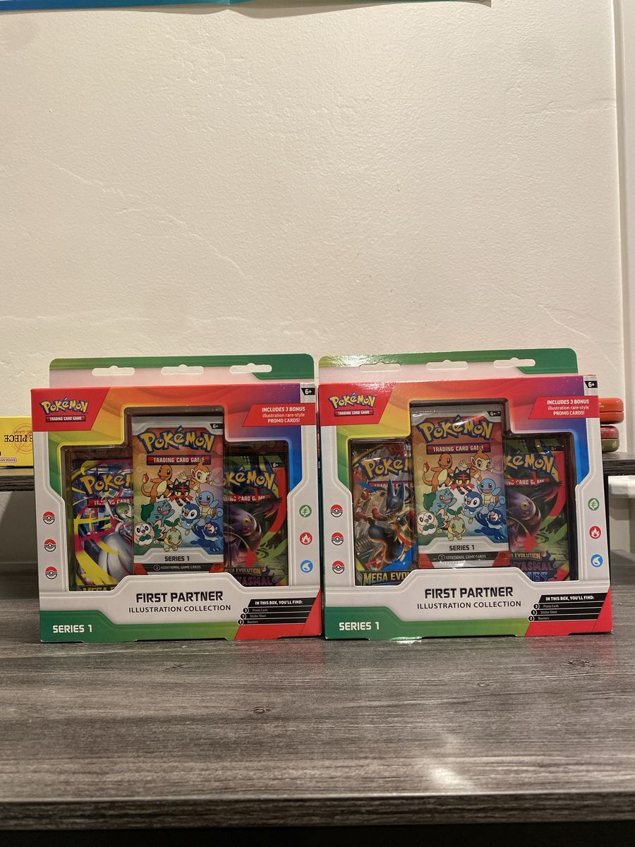 Pokemon First Partner Illustration Collection Series 1 (Set of 2)