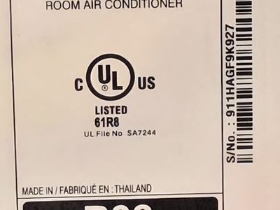 LG Air Conditioner (window unit)