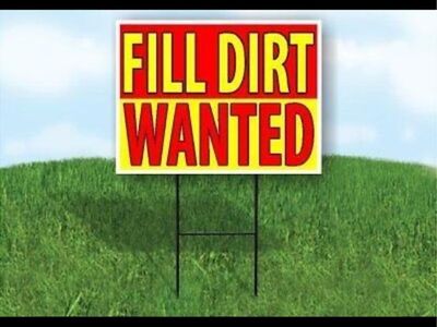 Fill dirt wanted