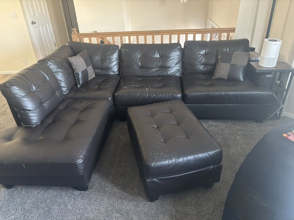 Used Leather Couch