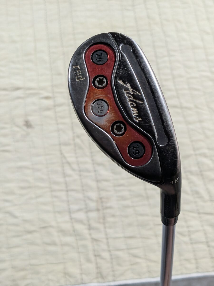 Hybrid Club with Adams Red 18 degree head and Project X 6.0 Shaft