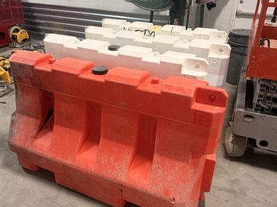 Plastic Water Barricades