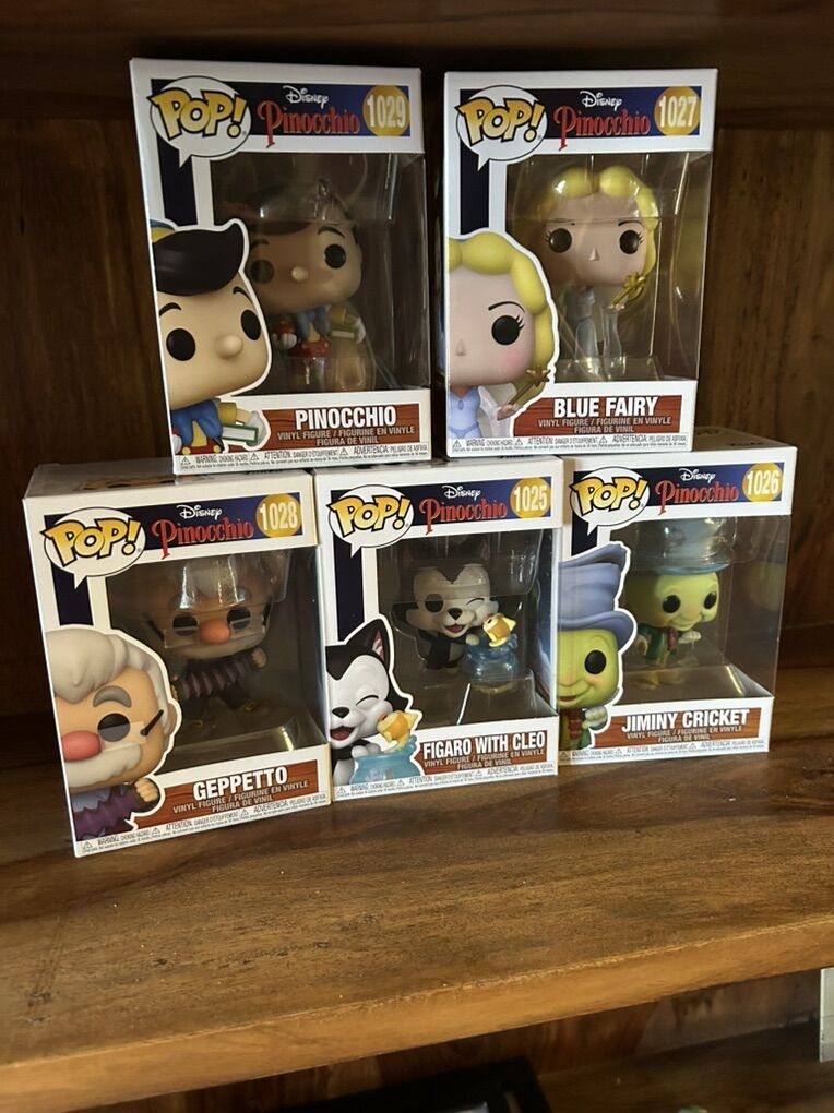 Disney's Pinocchio Set Funko Pop