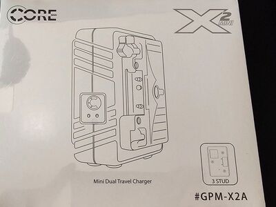 New Core GPM X2A Mini Dual Gold Mount Charger