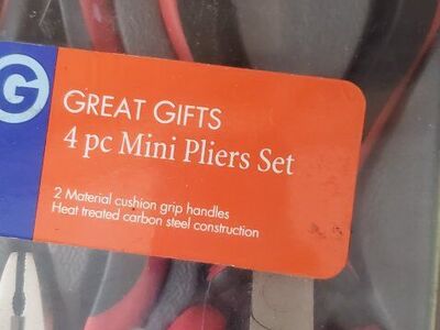 4 pc Mini Pliers