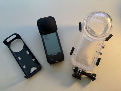 insta360 X4 (with $99 dive case and extra lens caps)