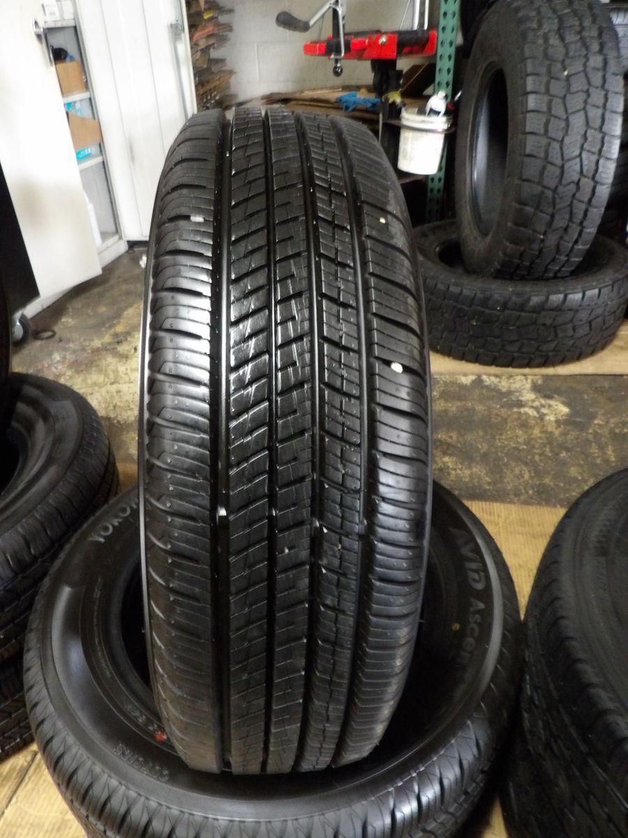 175/65/15 YOKOHAMA AVID ASCEND GT PAIR OF TWO USED TIRES