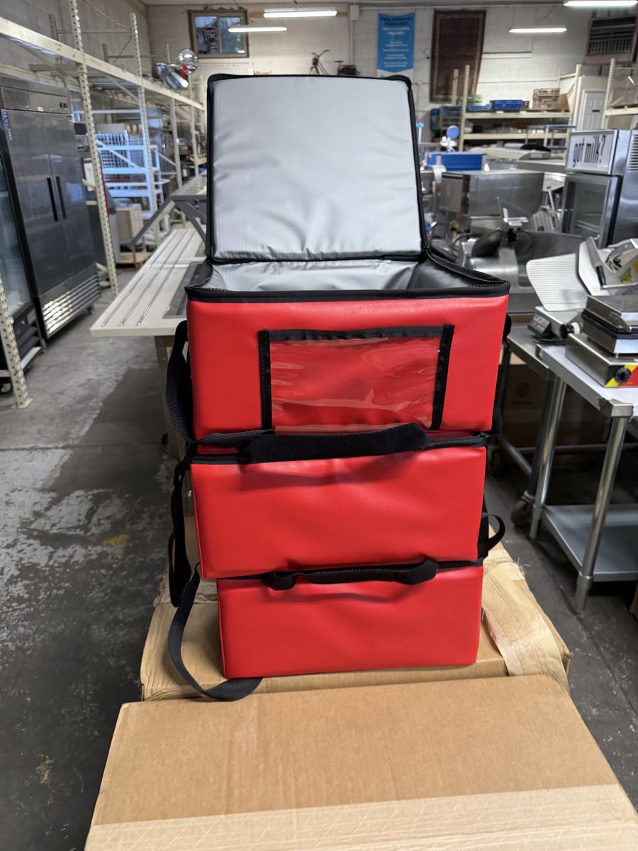 New Sterno,s Delivery Leak Proof Insulated Food bag 15''X15''x7''D