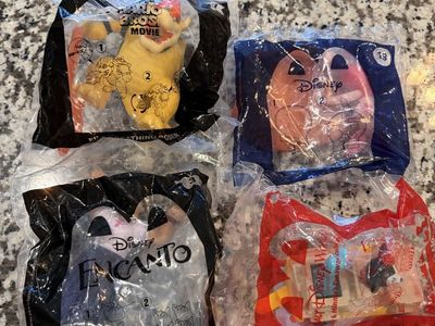 McDonald's Happy Meal Toys - Super Mario, Disney Encanto, Disney 100 - New (Sealed)