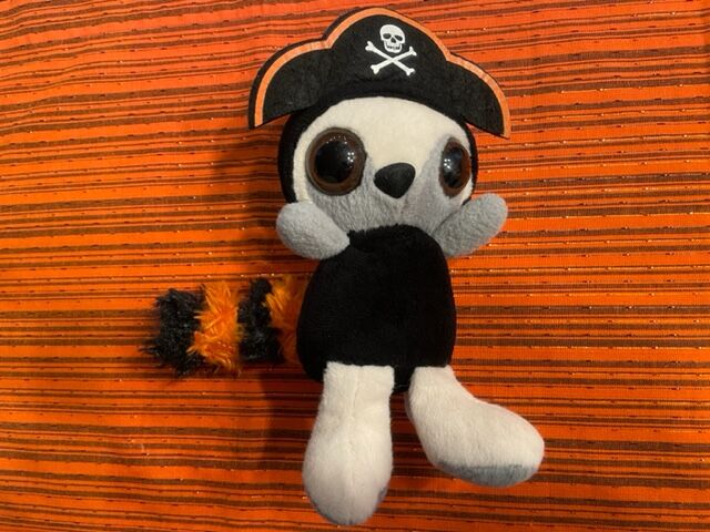 Halloween Pirate Plush Big Eyes Toy by Dan Dee