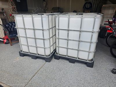 Food grade Industrial Bulk Liquid Storage IBC Tote Tank - Durable & Reusable, Large Capacity