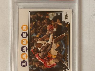 2008 Topps Kobe Bryant Gold Foil #24 PSA 8