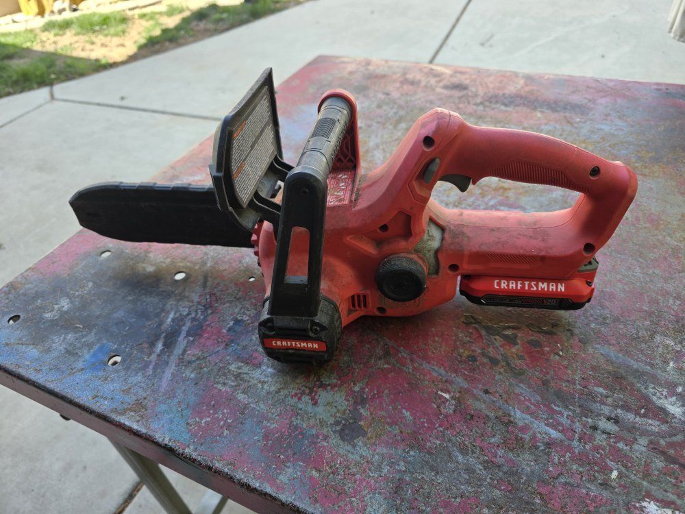 craftsman 20v chainsaw