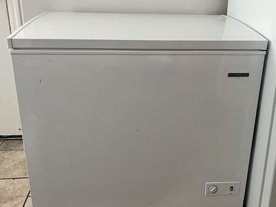 Large Thomson Household Deep Food Freezer Chest -8.86 Cubic Ft