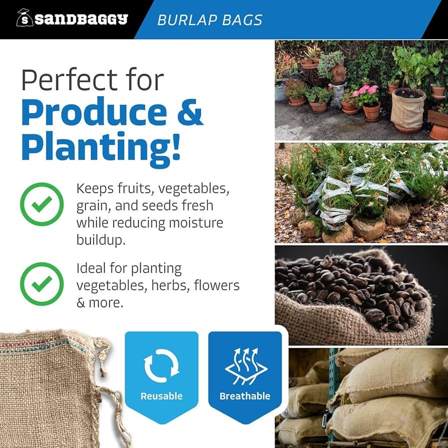 Sandbaggy Burlap Sand Bags