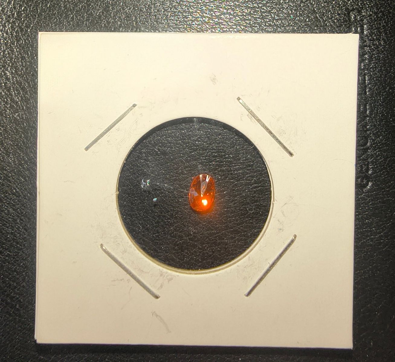 NATURAL PADPARADSCHA SAPPHIRE GEMSTONE.