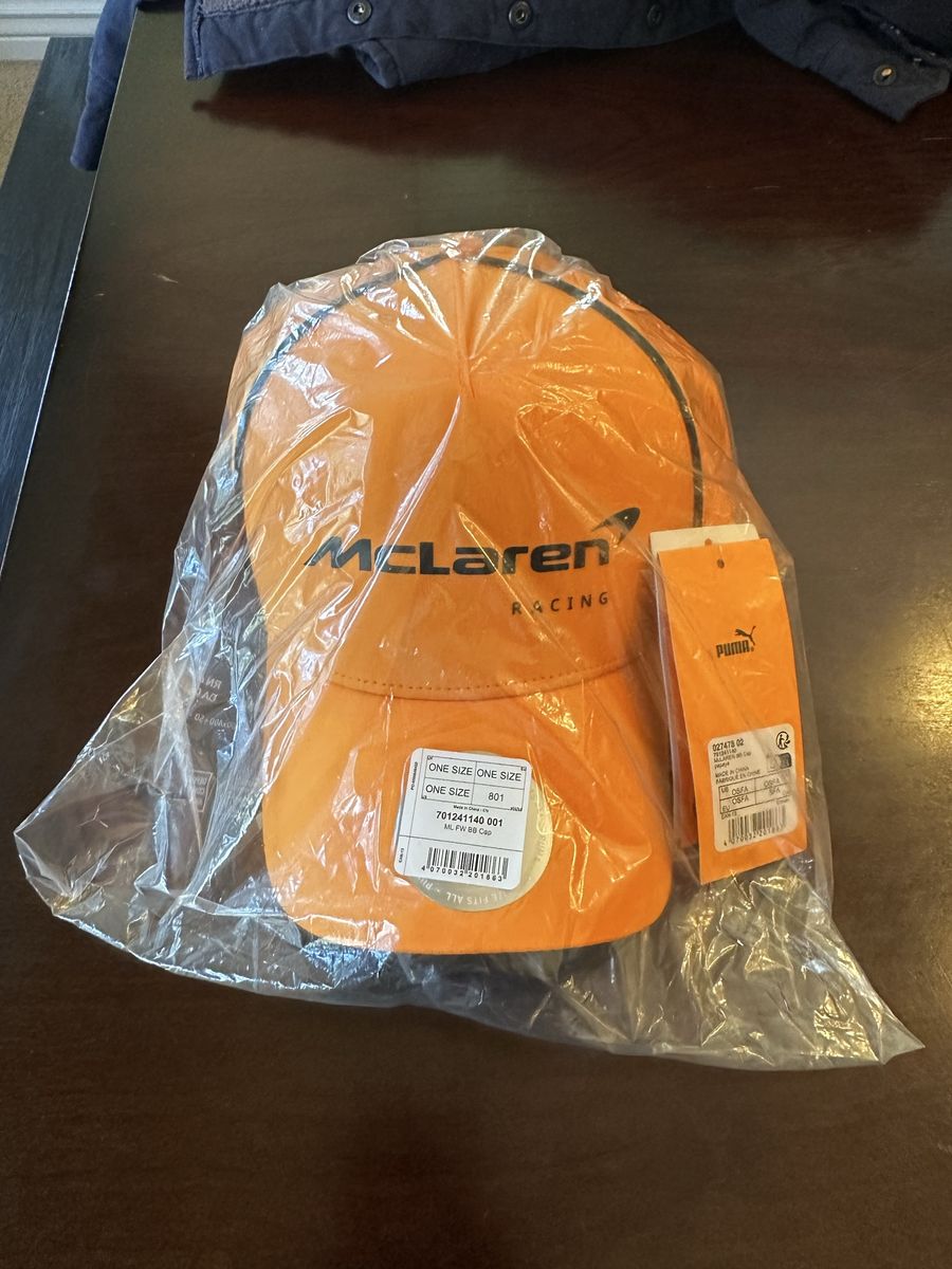F1 MCLAREN Racing Hat - NEW