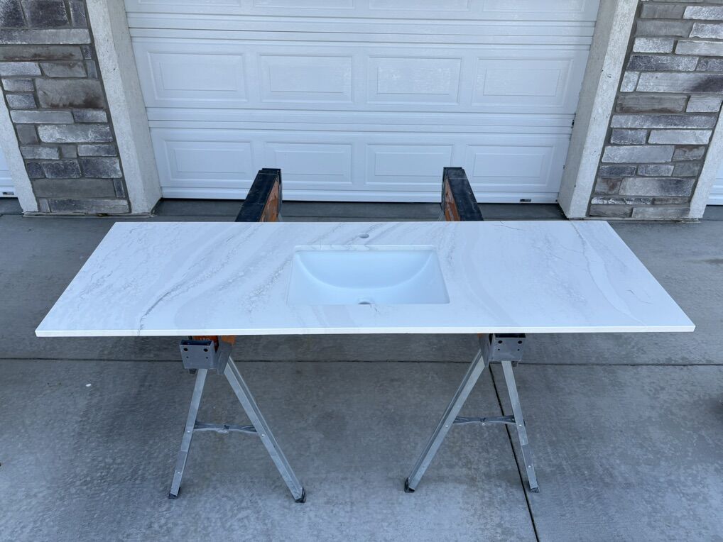 65” CAMBRIA LAKEDALE bathroom countertop
