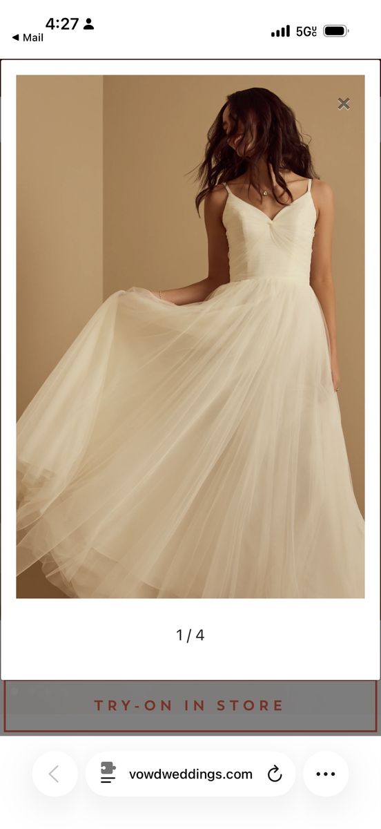 Vow’d Size 24 Wedding Dress