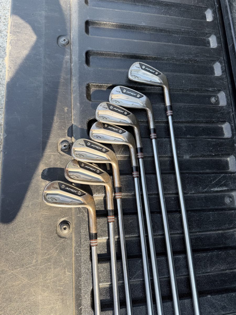 Callaway Apex TCB Forged Irons Set - Used 4-10 Iron Golf Clubs, Right Hand