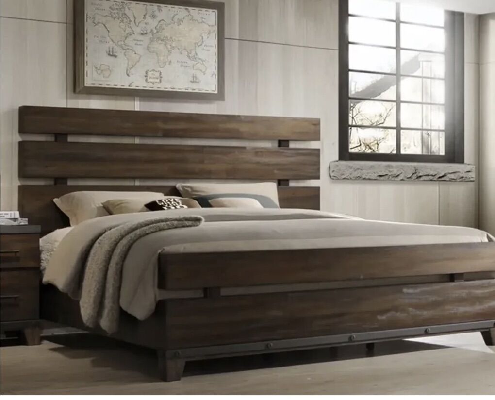 RC Wiley Forge Queen Bedroom Set - Modern Rustic