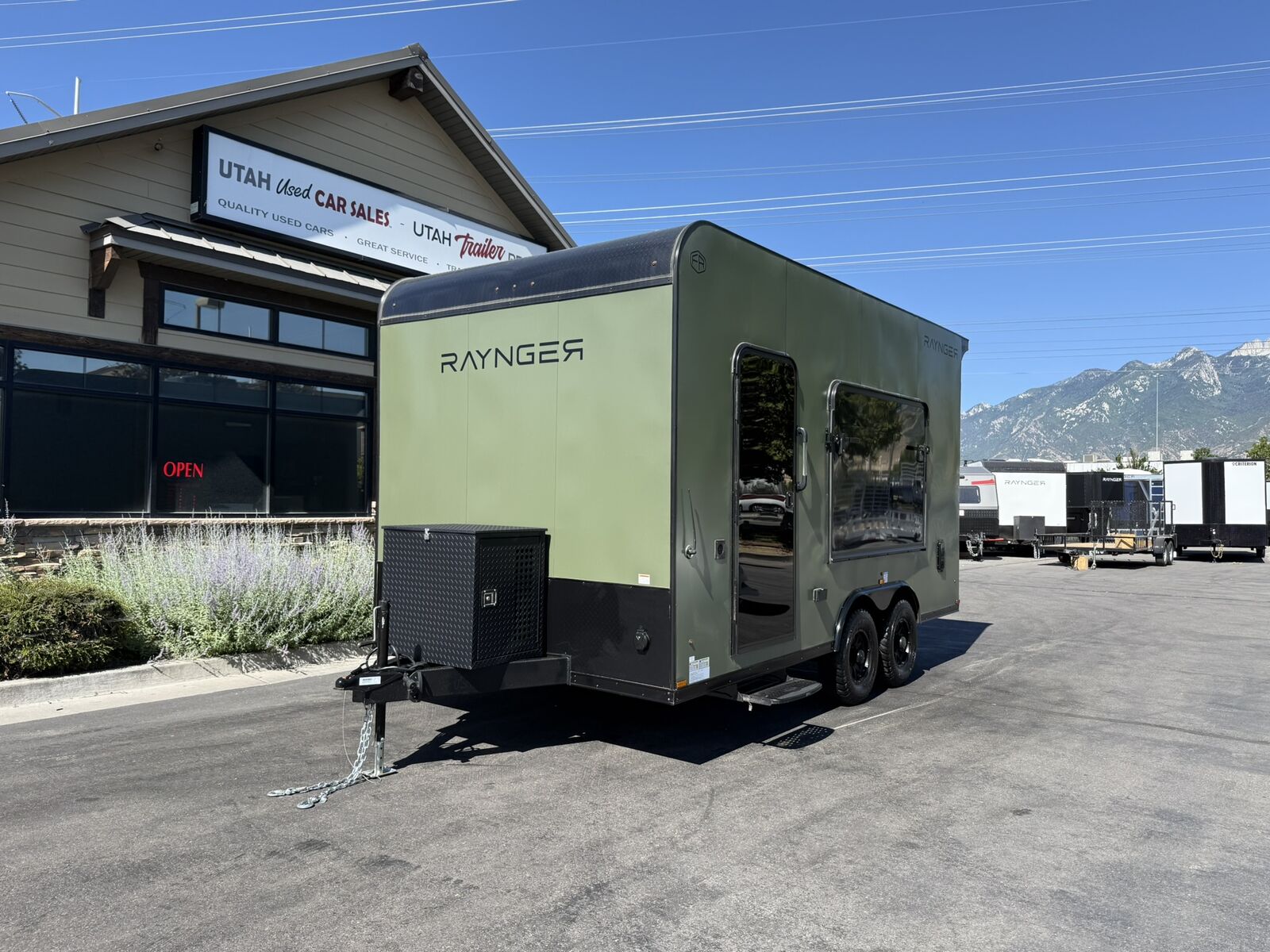 Raynger 8x16 / 8.5x16 10K Toy Hauler Travel Trailer Enclosed Cargo UTV/ATV