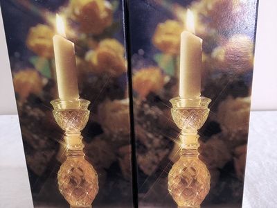 Avon Candle Holders