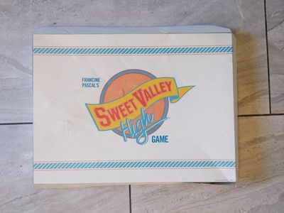 Francine Pascal's Sweet Valley High Board Game insert only